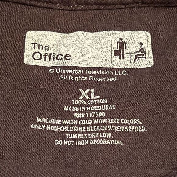 Official The Office Dunder Mifflin Paper Company Classic Tee Shirt / Size XL - Picture 4 of 4